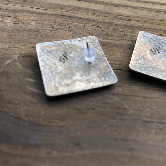 Vintage pierced earrings - Picture 7 of 8